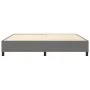 Estructura de cama tela gris oscuro 200x200 cm de vidaXL, Camas y somieres - Ref: Foro24-3120887, Precio: 136,31 €, Descuento: %