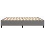 Dark gray fabric bed frame 200x200 cm by vidaXL, Beds and slatted bases - Ref: Foro24-3120887, Price: 131,35 €, Discount: %