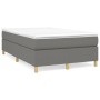 Dark gray fabric bed frame 120x200 cm by vidaXL, Beds and slatted bases - Ref: Foro24-3120946, Price: 95,81 €, Discount: %