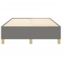 Dark gray fabric bed frame 120x200 cm by vidaXL, Beds and slatted bases - Ref: Foro24-3120946, Price: 95,81 €, Discount: %