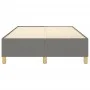Dark gray fabric bed frame 120x200 cm by vidaXL, Beds and slatted bases - Ref: Foro24-3120946, Price: 94,65 €, Discount: %
