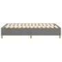 Dark gray fabric bed frame 120x200 cm by vidaXL, Beds and slatted bases - Ref: Foro24-3120946, Price: 94,65 €, Discount: %