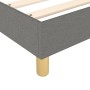 Dark gray fabric bed frame 120x200 cm by vidaXL, Beds and slatted bases - Ref: Foro24-3120946, Price: 95,81 €, Discount: %