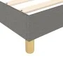 Dark gray fabric bed frame 120x200 cm by vidaXL, Beds and slatted bases - Ref: Foro24-3120946, Price: 94,65 €, Discount: %