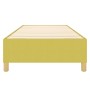 Boxspringbettgestell grüner Stoff 90x200 cm von vidaXL, Betten und Lattenroste - Ref: Foro24-3120936, Preis: 74,15 €, Rabatt: %