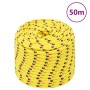 Cuerda de barco polipropileno amarillo 12 mm 50 m