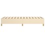 Estructura de cama de tela color crema 80x200 cm de vidaXL, Camas y somieres - Ref: Foro24-3120918, Precio: 91,40 €, Descuent...