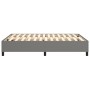 Dark gray fabric bed frame 140x200 cm by vidaXL, Beds and slatted bases - Ref: Foro24-3120863, Price: 115,17 €, Discount: %
