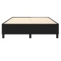 Estructura de cama de tela negra 140x200 cm de vidaXL, Camas y somieres - Ref: Foro24-3120864, Precio: 124,82 €, Descuento: %