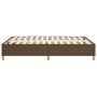 Brown fabric bed frame 140x190 cm by vidaXL, Beds and slatted bases - Ref: Foro24-3120956, Price: 102,63 €, Discount: %