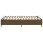 Brown fabric bed frame 140x190 cm by vidaXL, Beds and slatted bases - Ref: Foro24-3120956, Price: 118,25 €, Discount: %