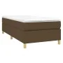 Brauner Stoffbettrahmen 90x200 cm von vidaXL, Betten und Lattenroste - Ref: Foro24-3120932, Preis: 92,54 €, Rabatt: %
