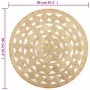 Handmade braided jute rug, 90 cm by vidaXL, Rugs - Ref: Foro24-133710, Price: 36,95 €, Discount: %