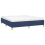 Blue fabric bed frame 180x200 cm by vidaXL, Beds and slatted bases - Ref: Foro24-3120983, Price: 129,75 €, Discount: %