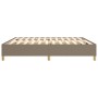 Estructura de cama de tela gris taupe 200x200 cm de vidaXL, Camas y somieres - Ref: Foro24-3120989, Precio: 168,04 €, Descuen...