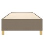 Taupe gray fabric bed frame 90x200 cm by vidaXL, Beds and slatted bases - Ref: Foro24-3120933, Price: 114,44 €, Discount: %