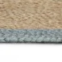 Alfombra hecha a mano de yute con borde verde oliva 150 cm de vidaXL, Alfombras - Ref: Foro24-133682, Precio: 54,32 €, Descue...