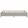 Light gray fabric bed frame 140x190 cm by vidaXL, Beds and slatted bases - Ref: Foro24-3120953, Price: 118,34 €, Discount: %