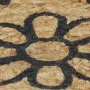Handgewebter Juteteppich mit dunkelblauem Aufdruck, 90 cm von vidaXL, Teppiche - Ref: Foro24-133701, Preis: 25,35 €, Rabatt: %