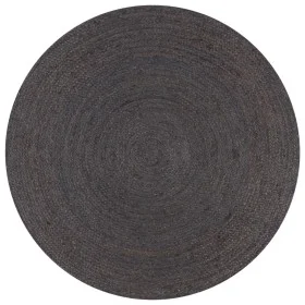 Gray Round Handwoven Jute Rug 90cm by vidaXL, Rugs - Ref: Foro24-133665, Price: 30,58 €, Discount: %