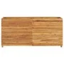 Hochbeet aus recyceltem Teakholz und Stahl, 150 x 40 x 72 cm von vidaXL, Töpfe und Pflanzgefäße - Ref: Foro24-47429, Preis: 3...