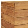 Hochbeet aus recyceltem Teakholz und Stahl, 150 x 40 x 72 cm von vidaXL, Töpfe und Pflanzgefäße - Ref: Foro24-47429, Preis: 3...