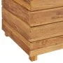 Hochbeet aus recyceltem Teakholz und Stahl, 150 x 40 x 72 cm von vidaXL, Töpfe und Pflanzgefäße - Ref: Foro24-47429, Preis: 3...