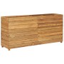Hochbeet aus recyceltem Teakholz und Stahl, 150 x 40 x 72 cm von vidaXL, Töpfe und Pflanzgefäße - Ref: Foro24-47429, Preis: 3...