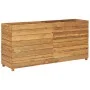 Hochbeet aus recyceltem Teakholz und Stahl, 150 x 40 x 72 cm von vidaXL, Töpfe und Pflanzgefäße - Ref: Foro24-47429, Preis: 3...