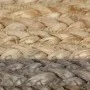 Handmade jute rug with gray border 120 cm by vidaXL, Rugs - Ref: Foro24-133675, Price: 70,13 €, Discount: %