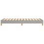 Light gray fabric bed frame 100x200 cm by vidaXL, Beds and slatted bases - Ref: Foro24-3120590, Price: 67,40 €, Discount: %