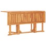 Set de comedor de jardín plegable 7 piezas madera maciza teca by vidaXL, Garden sets - Ref: Foro24-49001, Price: 606,22 €, Di...