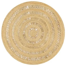 Alfombra hecha a mano de yute trenzado 150 cm de vidaXL, Alfombras - Ref: Foro24-133709, Precio: 52,62 €, Descuento: %