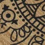 Alfombra de yute tejida a mano estampado azul oscuro 150 cm de vidaXL, Alfombras - Ref: Foro24-133703, Precio: 56,39 €, Descu...