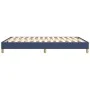 Blue taupe gray fabric bed frame 140x200 cm by vidaXL, Beds and slatted bases - Ref: Foro24-3120620, Price: 96,05 €, Discount: %