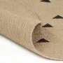 Hand-woven jute rug with triangle print 120 cm by vidaXL, Rugs - Ref: Foro24-133690, Price: 36,06 €, Discount: %
