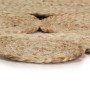 Alfombra hecha a mano de yute trenzado 120 cm de vidaXL, Alfombras - Ref: Foro24-133714, Precio: 56,30 €, Descuento: %