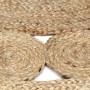 Alfombra hecha a mano de yute trenzado 120 cm de vidaXL, Alfombras - Ref: Foro24-133714, Precio: 56,30 €, Descuento: %