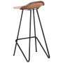 Küchenhocker 4 Einheiten braunes Echtleder von vidaXL, Küchenhocker - Ref: Foro24-320646, Preis: 171,86 €, Rabatt: %