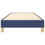 Blue fabric bed frame 90x200 cm by vidaXL, Beds and slatted bases - Ref: Foro24-3120588, Price: 71,40 €, Discount: %