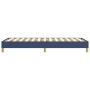 Blue fabric bed frame 90x200 cm by vidaXL, Beds and slatted bases - Ref: Foro24-3120588, Price: 71,40 €, Discount: %