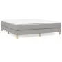 Light gray fabric bed frame 180x200 cm by vidaXL, Beds and slatted bases - Ref: Foro24-3120630, Price: 112,58 €, Discount: %
