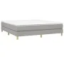 Light gray fabric bed frame 180x200 cm by vidaXL, Beds and slatted bases - Ref: Foro24-3120630, Price: 112,58 €, Discount: %