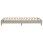 Light gray fabric bed frame 120x200 cm by vidaXL, Beds and slatted bases - Ref: Foro24-3120598, Price: 105,49 €, Discount: %