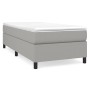 Light gray fabric bed frame 90x200 cm by vidaXL, Beds and slatted bases - Ref: Foro24-3120830, Price: 108,10 €, Discount: %