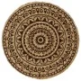 Round placemats 4 pcs dark brown jute 38 cm by vidaXL, Placemats - Ref: Foro24-133872, Price: 20,58 €, Discount: %