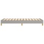Light gray fabric bed frame 90x200 cm by vidaXL, Beds and slatted bases - Ref: Foro24-3120582, Price: 80,16 €, Discount: %