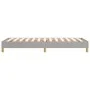 Light gray fabric bed frame 90x200 cm by vidaXL, Beds and slatted bases - Ref: Foro24-3120582, Price: 78,86 €, Discount: %