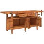 Workbench with drawers and screws wooden bench 192x62x83 cm by vidaXL, Work tables - Ref: Foro24-153326, Price: 434,57 €, Dis...