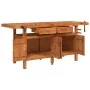 Workbench with drawers and screws wooden bench 192x62x83 cm by vidaXL, Work tables - Ref: Foro24-153326, Price: 425,46 €, Dis...